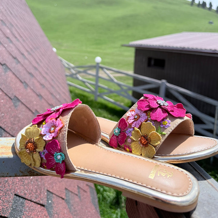 Flower Bomb Sandals