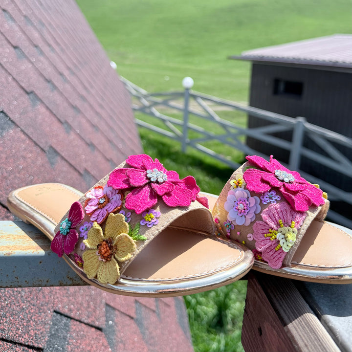 Flower Bomb Sandals
