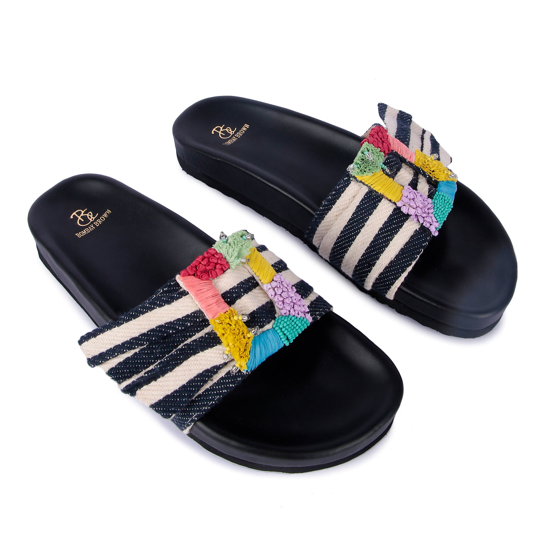 ColorSnap Buckled Slides