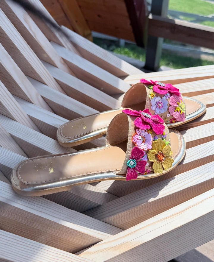 Flower Bomb Sandals