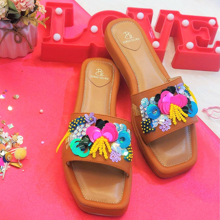Spill The Joy Platform Heels