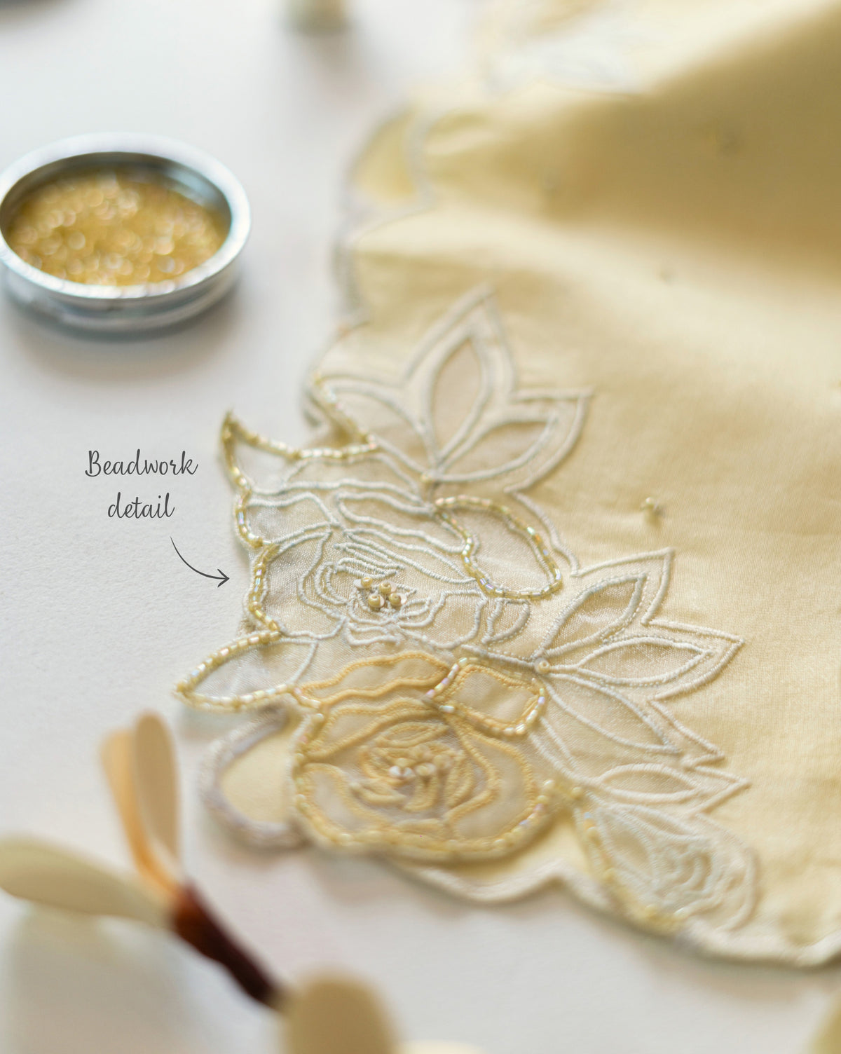 Rosefield | Butter Yellow Cutwork Kurta Set