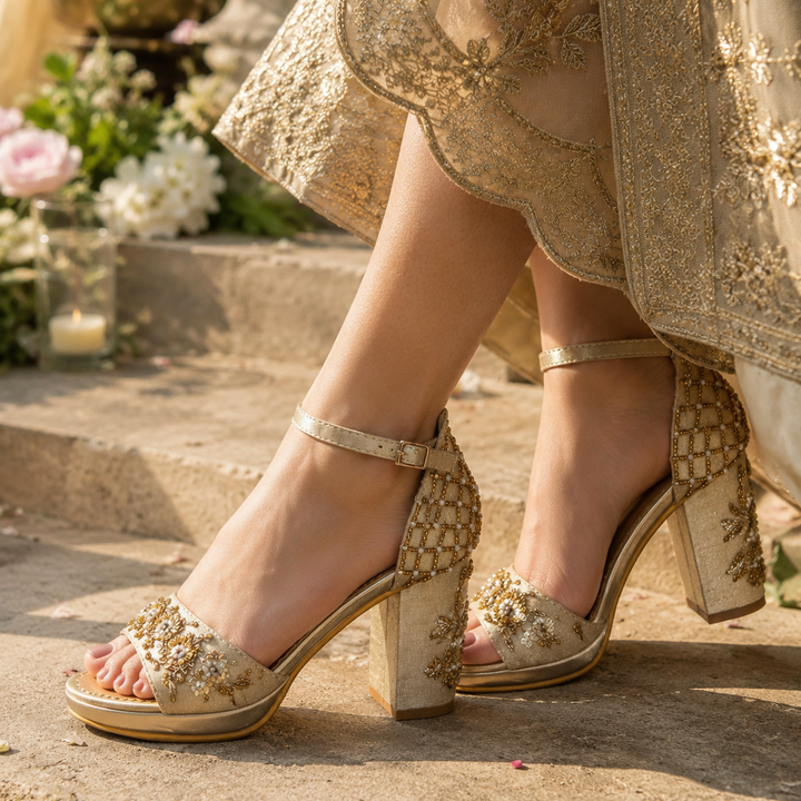 Bling It On Sandals (Heel)