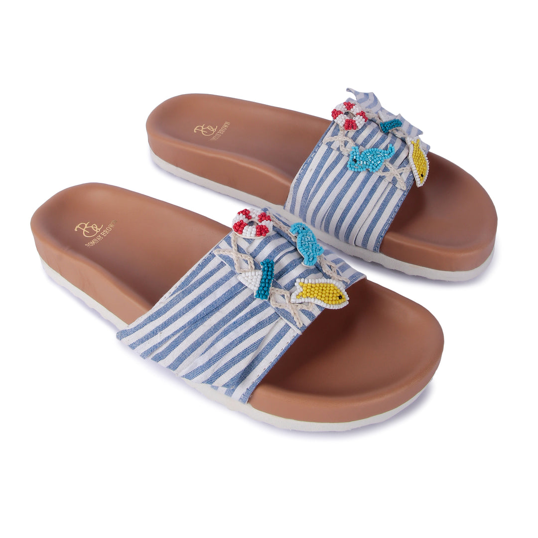 Nautical Twist Buckled Slides