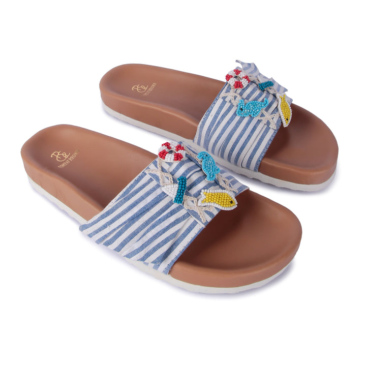 Nautical Twist Buckled Slides