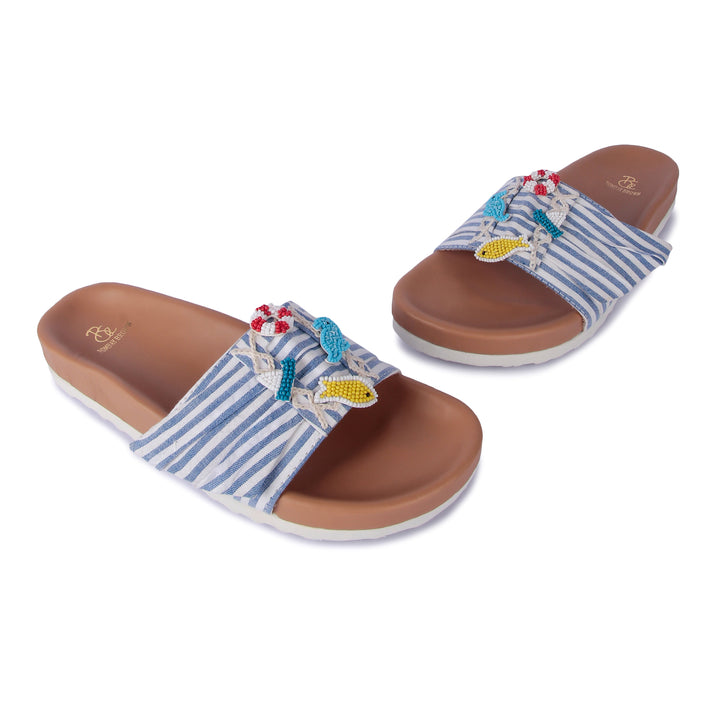 Nautical Twist Buckled Slides