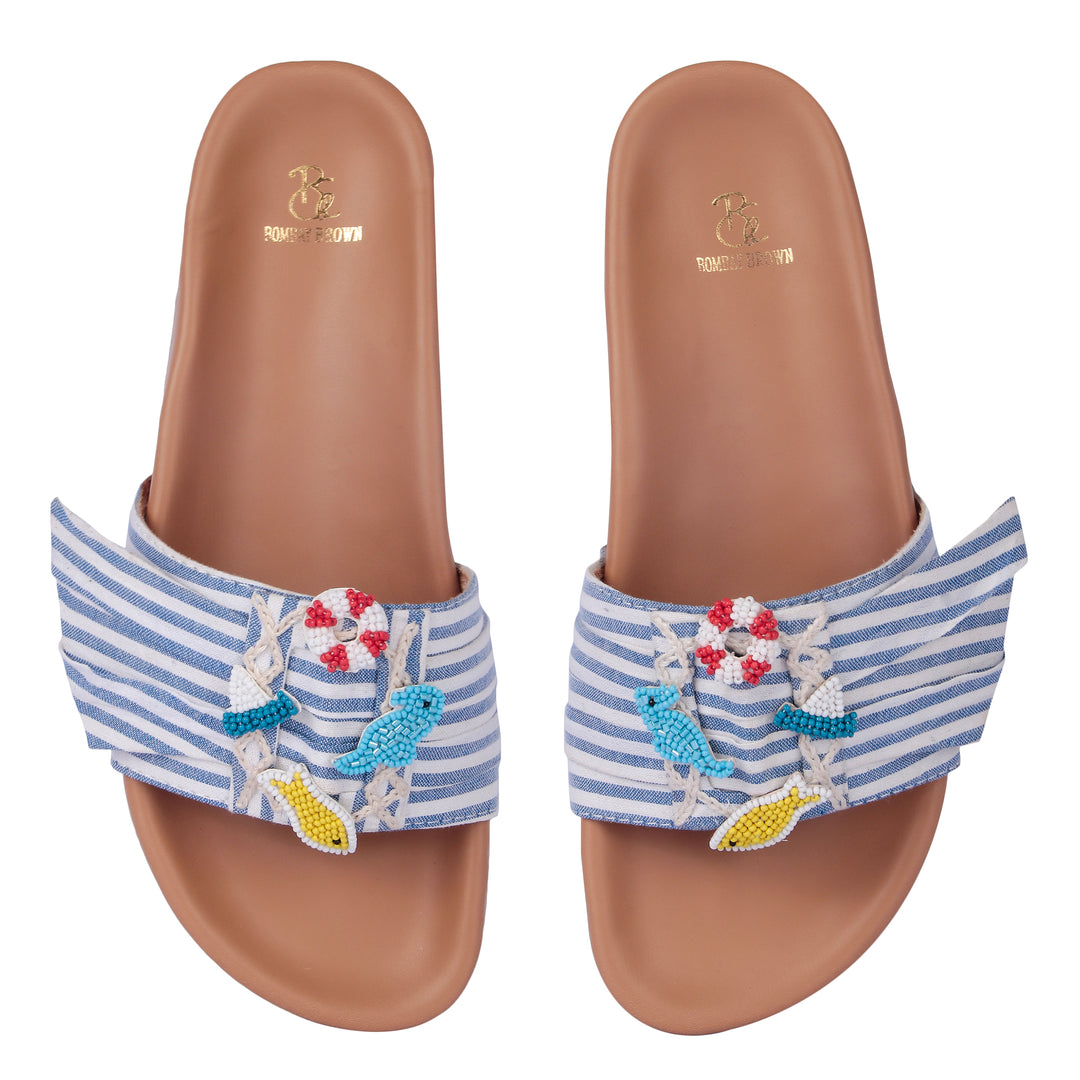 Nautical Twist Buckled Slides