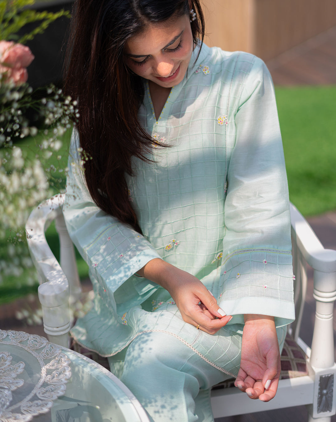 Meadow Light | Mint Co-ord Set