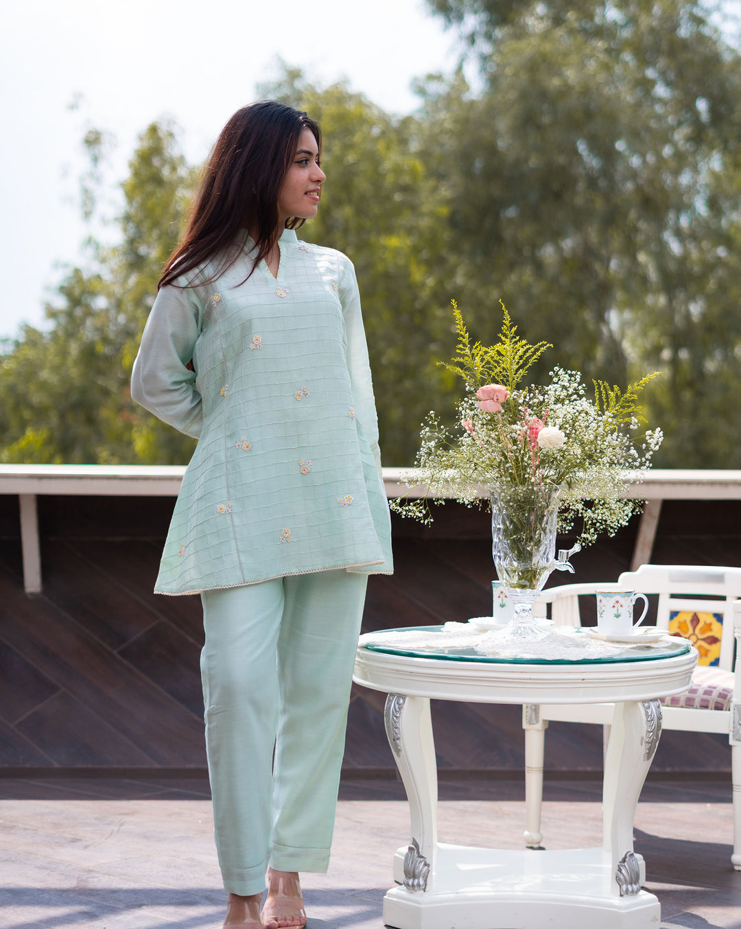 Meadow Light | Mint Co-ord Set