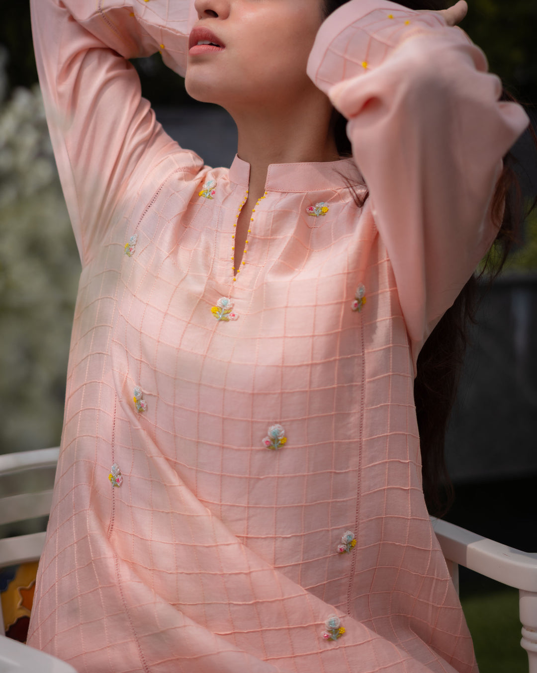 Meadow Light | Peach Pink Co-ord Set