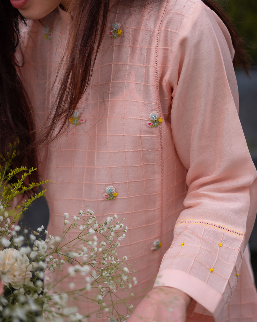 Meadow Light | Peach Pink Co-ord Set