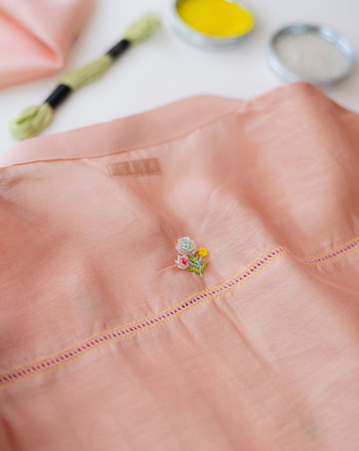 Meadow Light | Peach Pink Co-ord Set