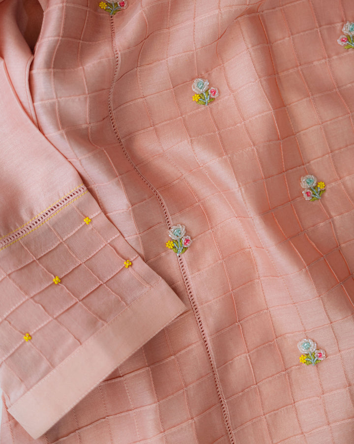 Meadow Light | Peach Pink Co-ord Set
