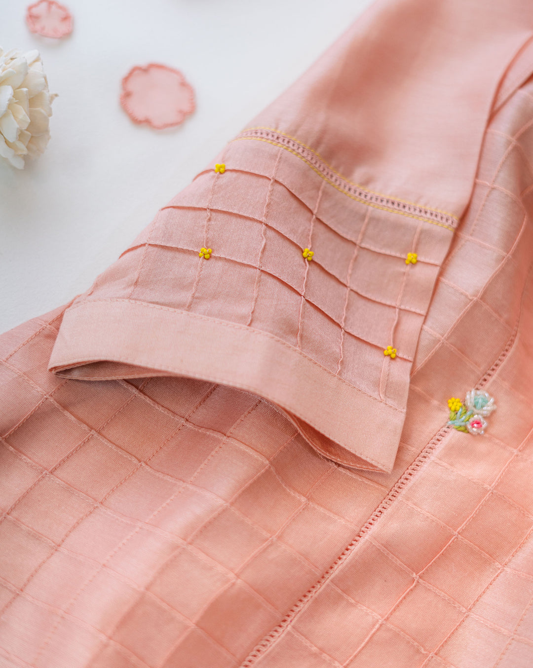 Meadow Light | Peach Pink Co-ord Set