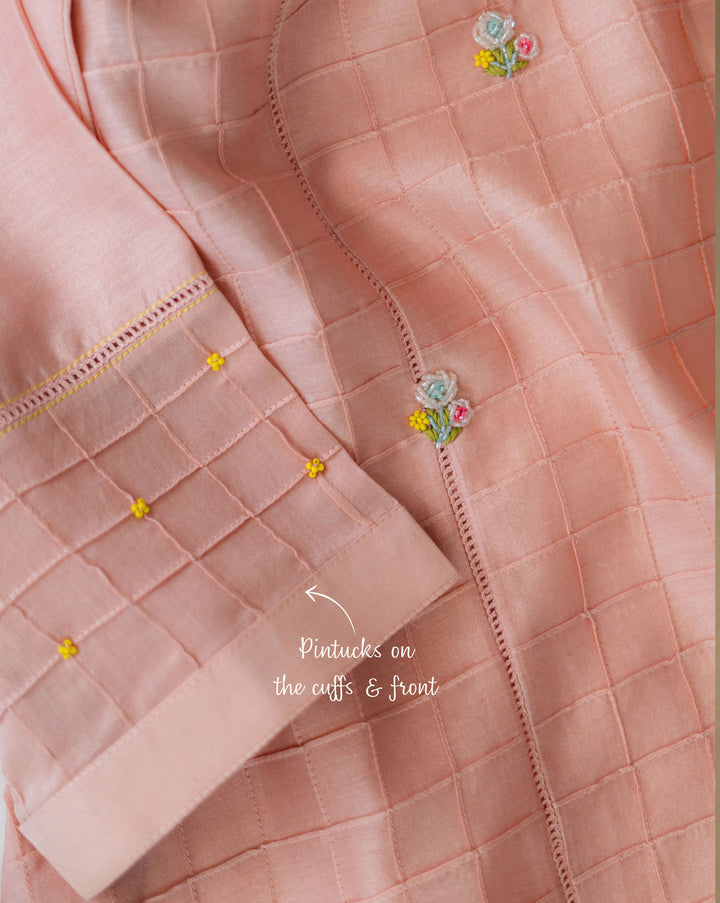 Meadow Light | Peach Pink Co-ord Set