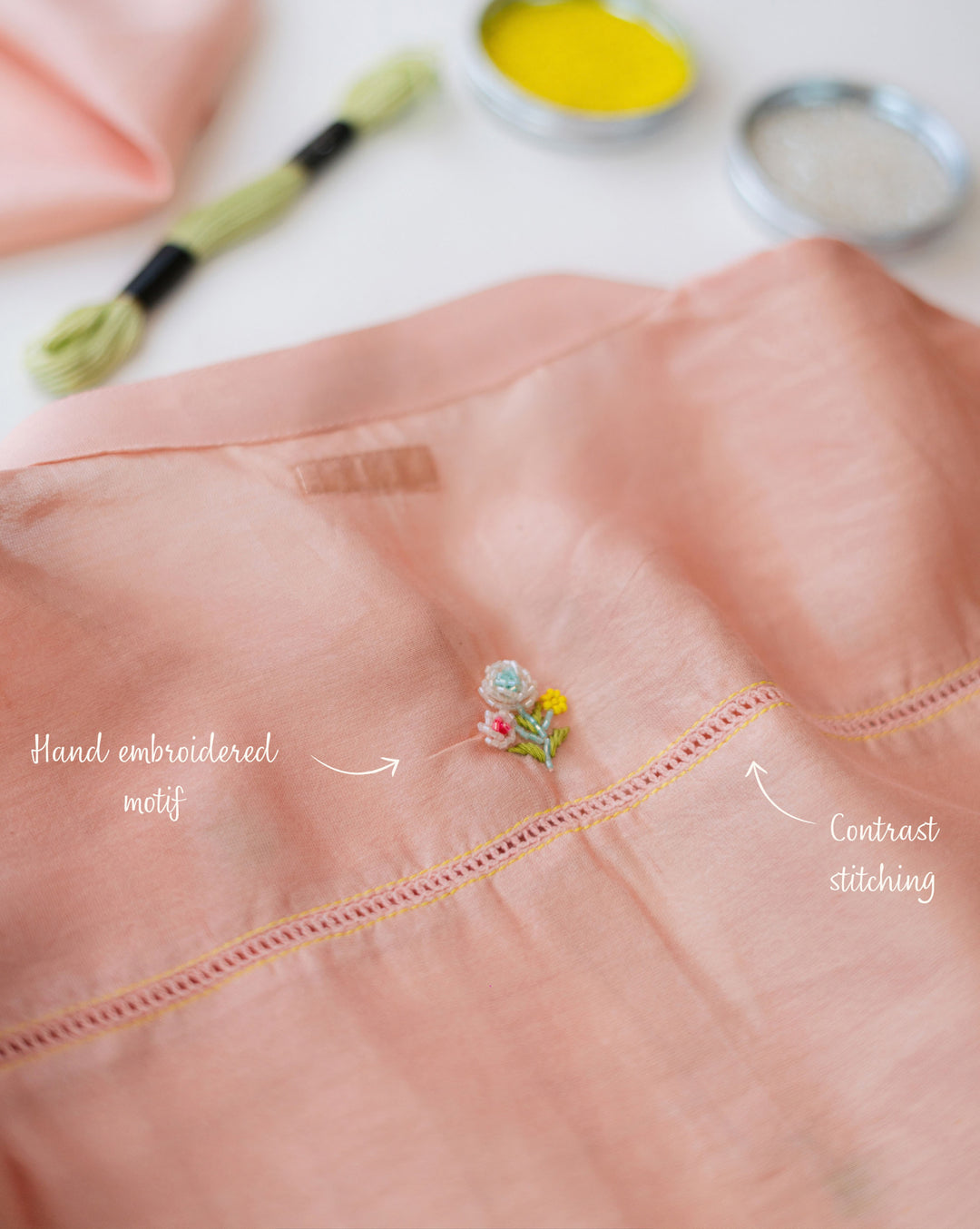 Meadow Light | Peach Pink Co-ord Set