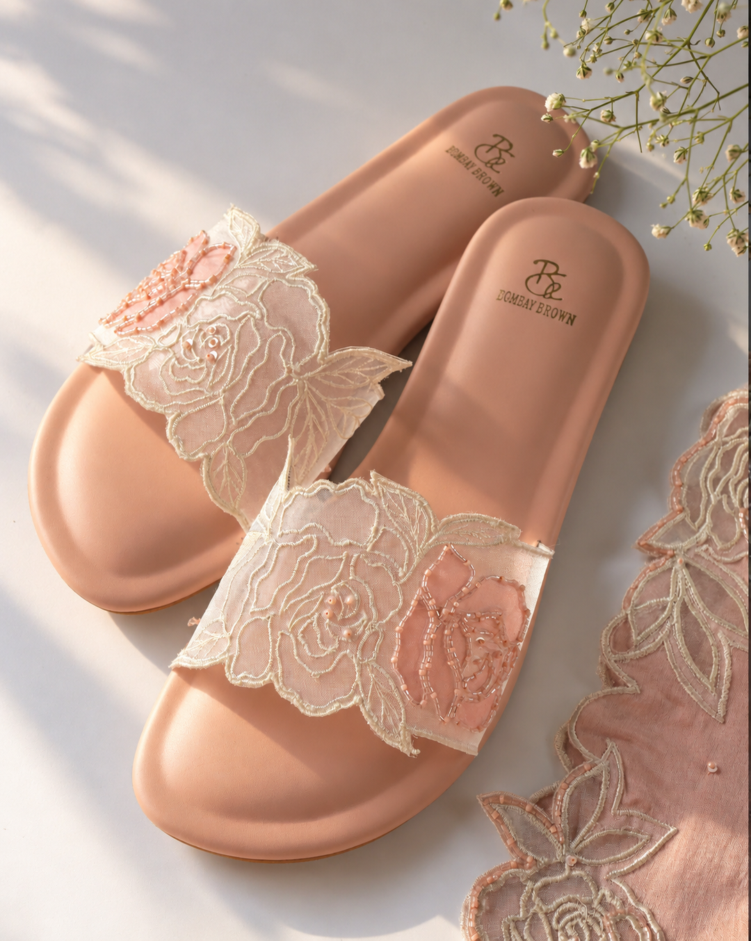 Rosefield Pink Cutwork Flats