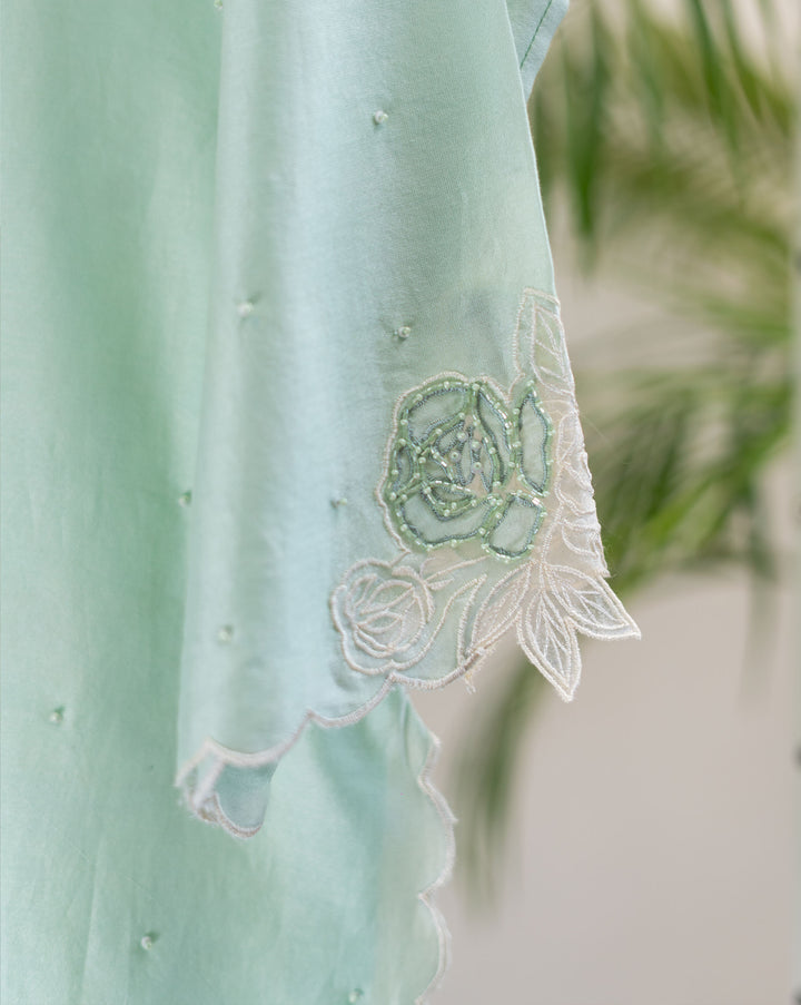 Rosefield | Mint Cutwork Kurta Set
