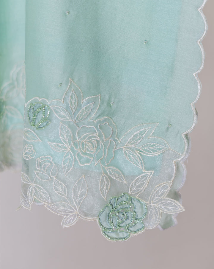 Rosefield | Mint Cutwork Kurta Set