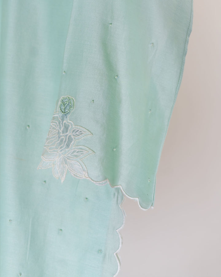 Rosefield | Mint Cutwork Kurta Set