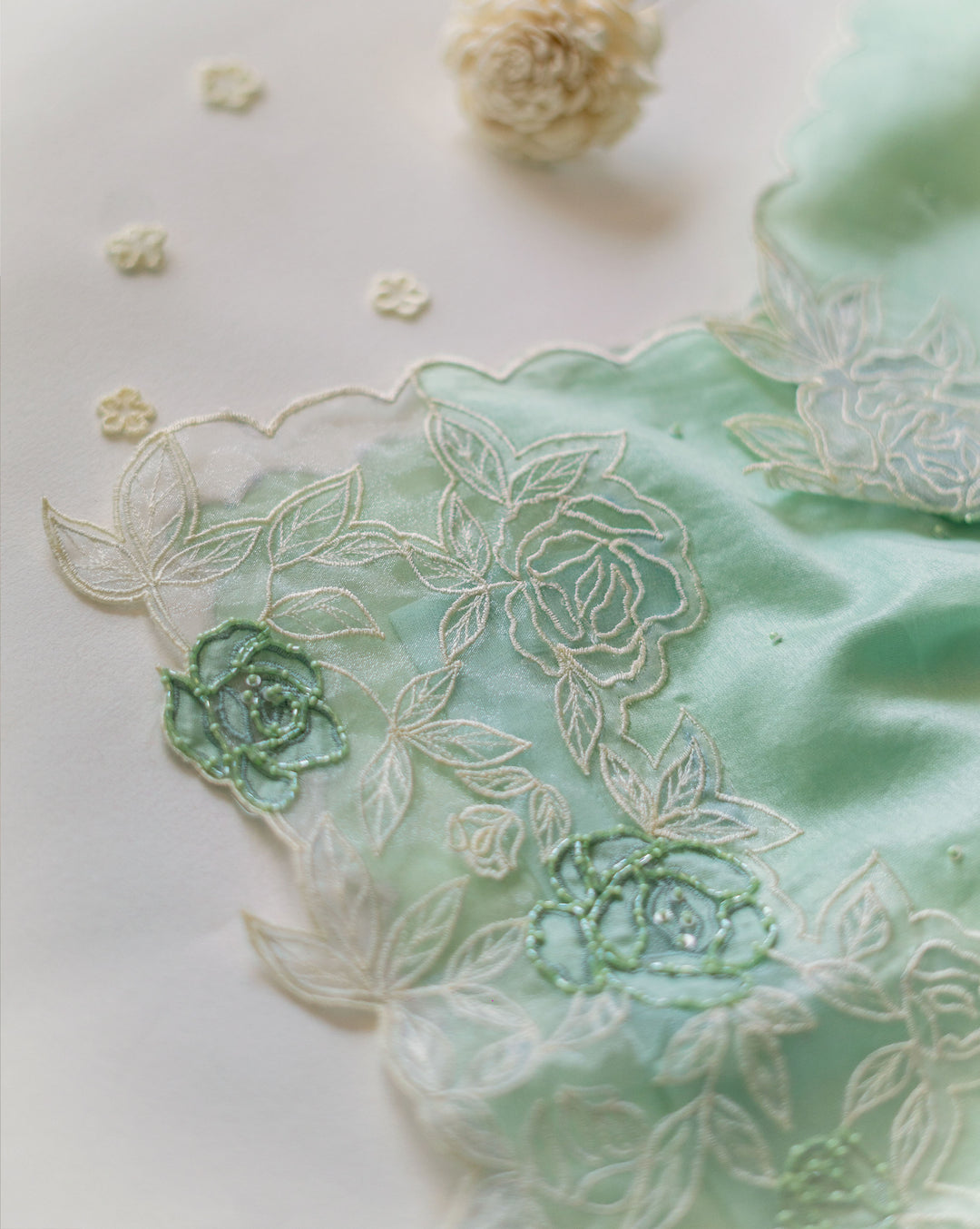 Rosefield | Mint Cutwork Kurta Set