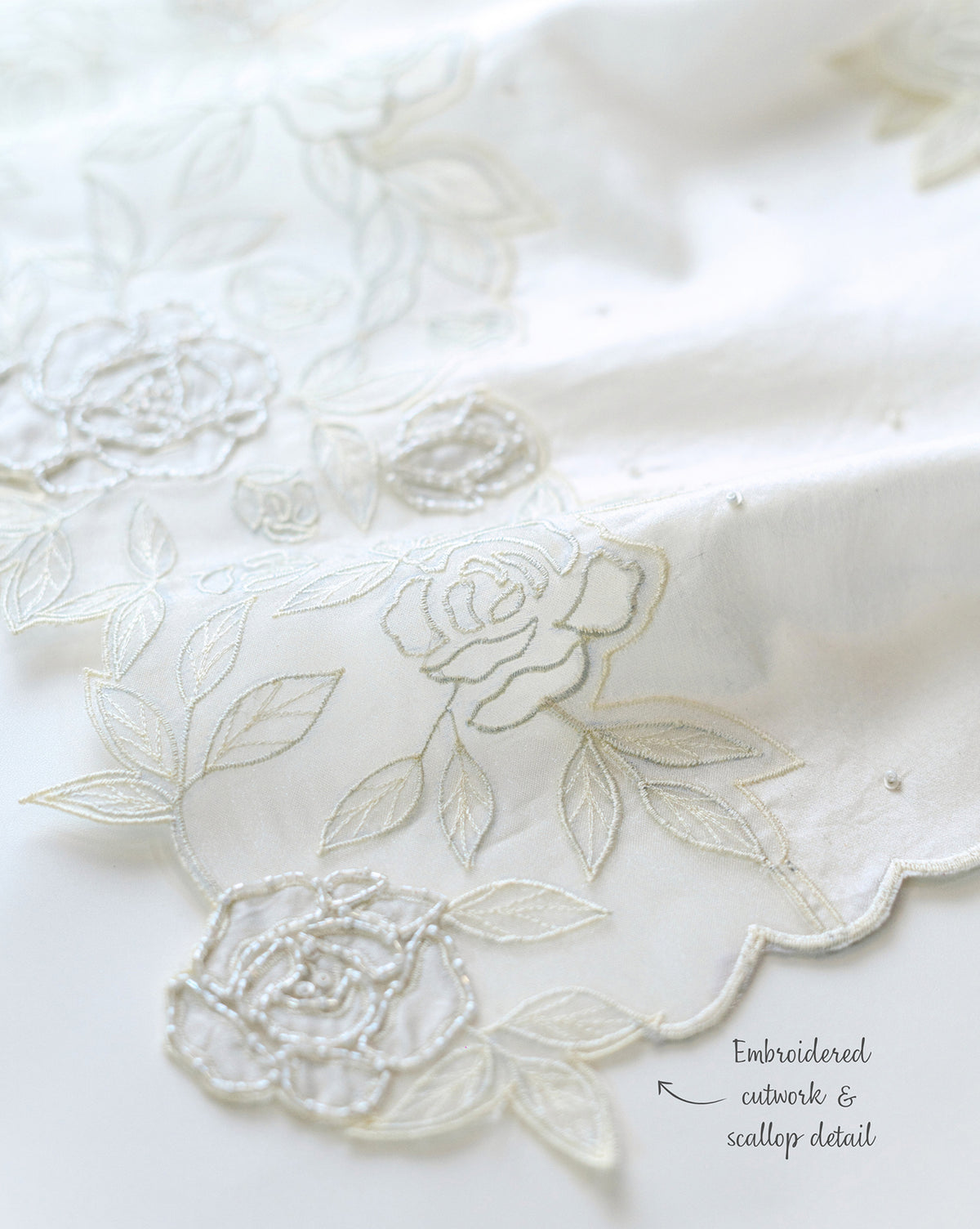 Rosefield | White Cutwork Kurta Set