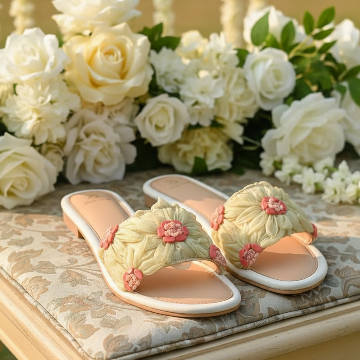 Sage and Sorbet Slider (Flats)