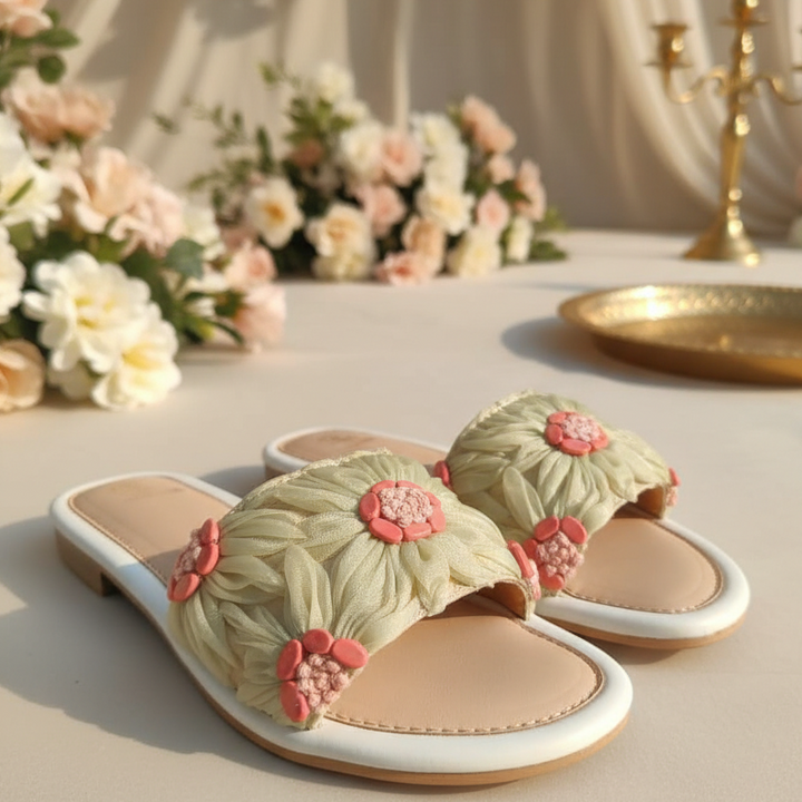 Sage and Sorbet Slider (Flats)