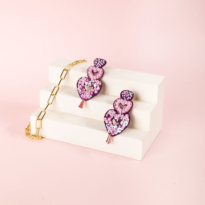 Lilac Love Earrings