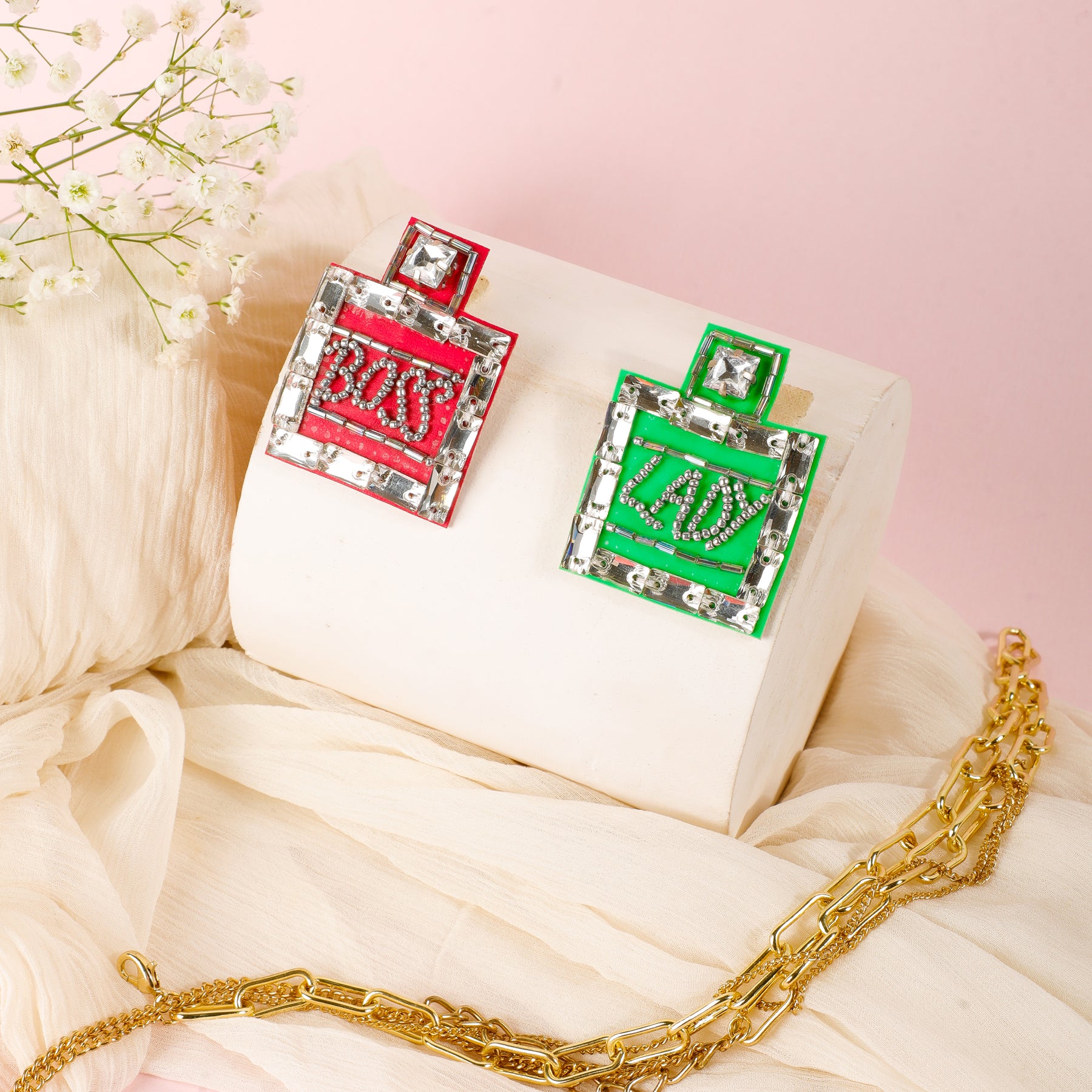 Boss lady earrings sales